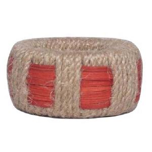 ALFOMBRAS NAPKIN ANILLO COLOR NATURAL Servilleteros redondos hechos a mano para bodas, fiestas, restaurantes/hoteles, servilletero surtido - Product Image 1