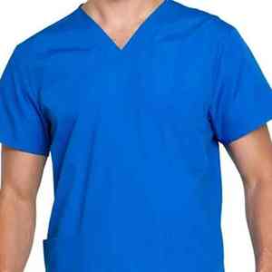 Wholesale Men Medical Scrub <b>Set</b> Stretch Breathable Hospital Uniform V-Neck <b>Doctor</b> Nurse Workwear Clinical Scrub Suits Clothing - Product Image 3