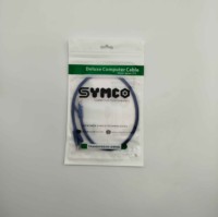 Cable de Conexión Ethernet Cat6 RJ45 SYMCO, Longitud: 0.5 Metros, Cable de Red LAN de Alta Velocidad UTP, Cable de Conexión a Internet Gigabit 1000Mbps