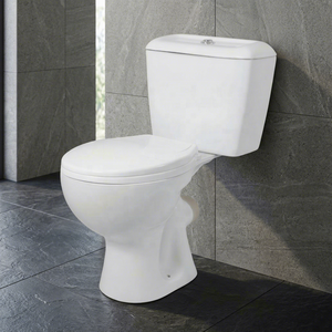 Export Quality Two Piece S <b>Trap</b> Ceramic Bathroom Toilet Ghana Close Coupled Water Closet WC System - Product Image 2