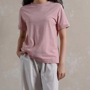 T-shirts décontractés 100 % coton pour homme et femme, haute qualité, respirants, écologiques, couleur et logo personnalisables, col rond, manches courtes – Offre Spéciale - Product Image 4