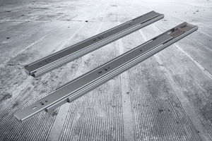 Glissière de tiroir ouverte à fermeture silencieuse pour mécanisme de roulement à billes de meubles de cuisine sans cadre conçu - Product Image 4