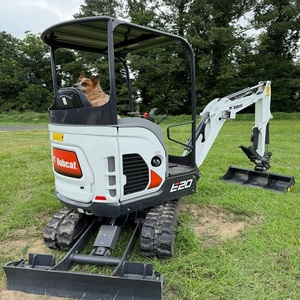 Mini-excavatrice Bobcat E20 abordable, excavatrice hydraulique compacte avec un design pratique et une forte force de creusement - Product Image 6