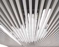 Panneaux de plafond en aluminium et métal brossé Designs industriels et minimalistes