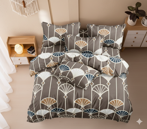 Parure de draps de luxe pour lit King size, 5 étoiles, 600 fils, avec drap plat, drap-housse et 2 taies d'oreiller, bordure en ruban - Product Image 4