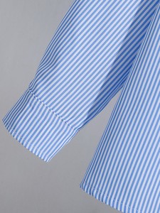 Chemise décontractée pour homme, beige, manches longues, couleur unie, col rabattu, tissu popeline, respirante, séchage rapide, écologique - Product Image 3