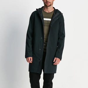 Chaqueta Cortavientos Impermeable Larga para Hombre, Ropa de Abrigo Ligera Resistente al Viento, Adecuada para Viajes y Uso Diario - Product Image 2