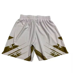 Shorts de boxe personnalisés avec logos, designs OEM, séchage rapide, respirants, légers, tissu extensible, fabriqués au Pakistan, services OEM/ODM - Product Image 2