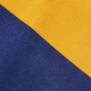 Camiseta de Rugby de Manga Larga para Hombre INDEX APPAREL, Azul y Amarillo a Rayas, Cuello Camisero, Manga Larga, Corte Regular, para Todas las Temporadas - Product Image 4