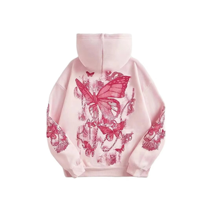 Sudadera con Capucha de Invierno para Mujer 2026, 100% Algodón, Estilo Hip-Hop Urbano, Impresión Digital, Ecológica, Tallas Grandes - Product Image 5