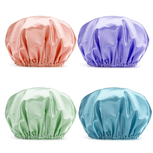 Bonnet de nuit en soie respirante OEM pour cheveux longs, protection contre la perte de cheveux en chimiothérapie, turban de sommeil - Product Image 1