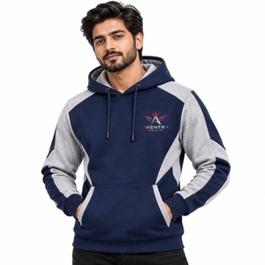 Comfortable Construction Offering Soft Feel Clean Details And Attractive <b>Trendy</b> Men <b>Hoodies</b> Made Durable Fabric - Product Image 1