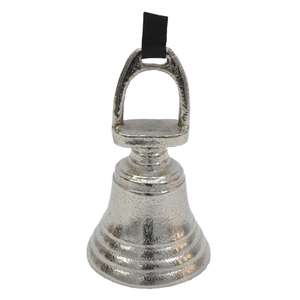 Campana de Pared Decorativa de Metal con Forma de Estribo de Caballo Plateado, Resistente al Óxido, Último Estilo, Precio al por Mayor - Product Image 6