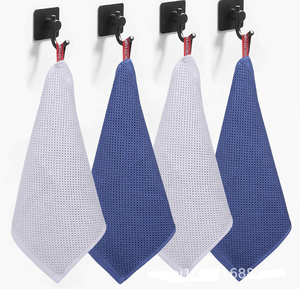 Ensemble de torchons de cuisine 100% coton, couleur unie, rectangulaires, séchage rapide, disponibles en plusieurs couleurs - Product Image 5