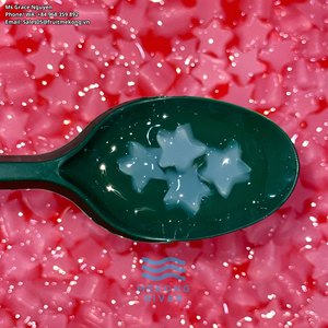 HALAL RAW AND SWEETENED NATA DE COCO CUBE/STICK/<b>HEART</b>/STAR/FLOWER/CYLINDER FOR BUBBLE TEA DESSERT EVENLY SIZED FROM MANUFACTURER - Product Image 3