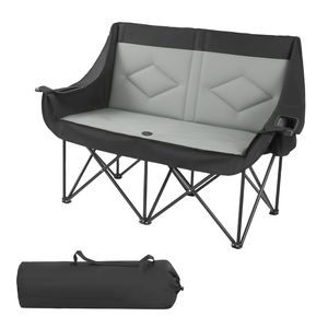 Portabicchieri Doppio Oversize per Vino, Supporto Robusto per 660 Libbre, per Sedia da Campeggio e Uso in Palestra - Product Image 1