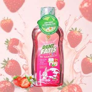 Bain de bouche pour enfants aux herbes, saveur fraise, sans alcool, antibactérien, nettoyage buccal doux, haleine fraîche, sûr pour les enfants - Meilleures ventes - Product Image 1