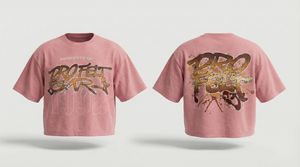 Fabricante de Ropa, Color Liso, Calidad Premium, Estampado Puff, Venta al Por Mayor, Hombros Caídos, Oversize, 100% Algodón - Product Image 5