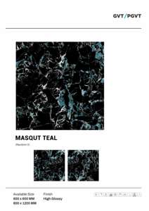 กระเบื้องพอร์ซเลนเคลือบเงาหรูหรา ขนาด 600x600 มม. กระเบื้องปูพื้นและผนังขนาดใหญ่ สำหรับห้องนั่งเล่น ห้องครัว ห้องน้ำ และสำนักงาน - Product Image 3