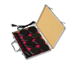 <span class=keywords><strong>Hot</strong></span> Selling Electric Spa ätherisches Öl Stein Tragbare beheizte Felsen <span class=keywords><strong>Massage</strong></span> steine und Wärmer Set kommen <span class=keywords><strong>Hot</strong></span> Stones - Product Image 5