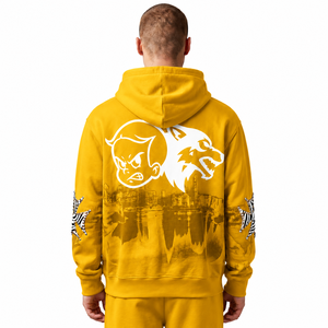 Sudaderas con Cremallera Personalizadas para Hombre, Corte Holgado, 100% Algodón, Impermeables, Transpirables, con Estampado DTG y Bordado - Product Image 1