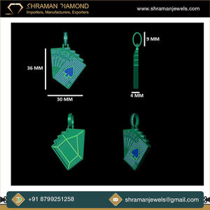 Collar Gargantilla de Plata 925 con Puntas, Estilo Hiphop, Moissanita, Incrustaciones Personalizadas, Colgante con Diseño de As de Picas y Carta de Póker, Chapado en Oro, Regalo - Product Image 6