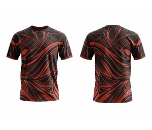 Wholesale Sublimation T Shirt Custom Printed | Sublimation Fitness Apparel Supplier | <b>Men</b> Women Youth Sizes | Lightweight Quick - Product Image 5