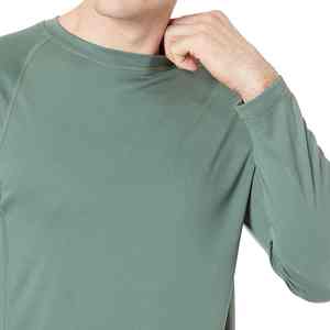 เสื้อแรชการ์ดผู้ชายแขนยาว ระบายอากาศได้ดี สไตล์ใหม่ คุณภาพดีที่สุด ราคาถูก รับผลิตตามสั่ง พร้อมปักโลโก้ด้านหน้า - Product Image 3