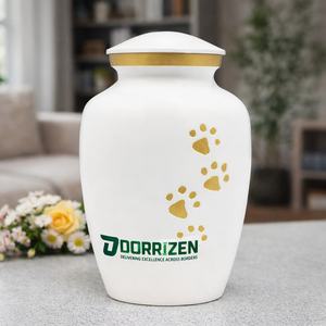 Urne funéraire carrée artisanale en acier inoxydable de qualité supérieure pour chat, boîte de rangement sécurisée pour cendres d'animaux, couleur personnalisable - Product Image 3