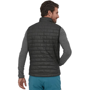 Minimalist Plain Men Hooded Puffer <b>Vest</b> Quilted Padded <b>Thermal</b> Heat Bodywarmer - Product Image 5