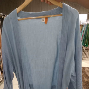 Kurta Boho de Algodón Ligero y Elástico, Estilo Casual, para Playa, Manga Larga, Ropa de Verano para Mujeres y Niñas - Product Image 1