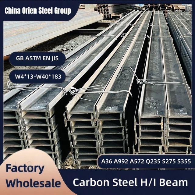 IPE80/100/120/220/240 Standard Sizes Spot Goods for Urgent Order Black Mild Steel I Beam
