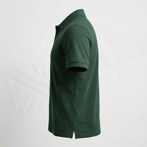เสื้อโปโลผู้ชายไซส์ใหญ่ ผ้าโพลีคอตตอนเนื้อหนา คุณภาพสูง แขนสั้น สีตามสั่ง - Product Image 3