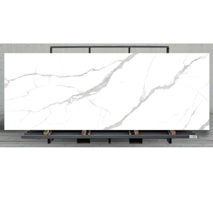 Losas de Cerámica de Porcelana Calacatta Silver Vein 3200x1600 para Revestimiento de Paredes Interiores - Product Image 1