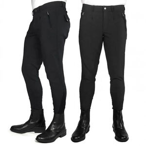Vente flash : Pantalons d'équitation pour hommes avec poches latérales et arrière / Nouveauté : Pantalons d'équitation pour hommes de qualité supérieure en vente en ligne - Product Image 4