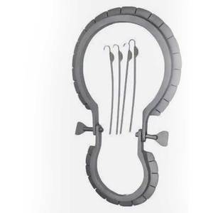 เครื่องดึงรั้งผ่าตัดด้วยระบบวงแหวน10ตะขอชุดดึงแผลออร์โทพีดิกส์สแตนเลสสตีลมือถือคุณภาพยุโรปจากสหรัฐอเมริกา - Product Image 6