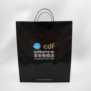 Sacs à provisions réutilisables en plastique à poignée rigide, design de luxe personnalisé avec logo, commande auprès du fournisseur vietnamien 2025 - Product Image 3