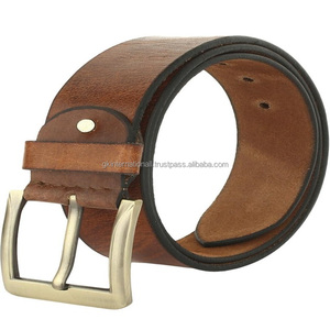 เข็มขัดลำลองหนังแท้สำหรับผู้ชายและผู้หญิงหัวเข็มขัดดีไซน์วินเทจ - Product Image 6