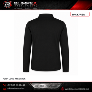Veste Softshell noire extensible BLIMPEX INTERNATIONAL pour homme, fermeture éclair sur le devant, col montant, décontractée, automne, polaire, coupe-vent - Product Image 5