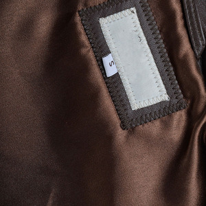 Blouson de moto en cuir véritable pour homme, fournisseur OEM, logo personnalisé, équipement de moto, vêtements de protection - Product Image 6