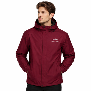 ชุดวอร์มผู้ชายแบบวินเทจพิมพ์ลายผ้าโพลีเอสเตอร์ 100% พร้อมเชือกผูกเอว เสื้อแจ็คเก็ตกันลม B2B ระบายอากาศได้ดี แห้งเร็ว - Product Image 4