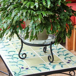Portavelas Cilíndrico de Vidrio con Base de Metal, Resistente al Calor, Decoración para el Hogar - Product Image 2