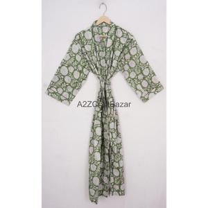 ชุดนอนผู้หญิงผ้าฝ้าย 100% ลายดอกไม้โรแมนติก ชุดเซ็ตสำหรับฤดูใบไม้ร่วง/ฤดูหนาว/ฤดูใบไม้ผลิ/ฤดูร้อน คอวี แขนยาวเต็มตัว - Product Image 1