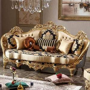 Juego de Sofás Tradicionales de Lujo en Oferta, Estructura de Madera, Esponja, Elegante, Muebles para Sala de Estar, Amangiri Indonesia - Product Image 5