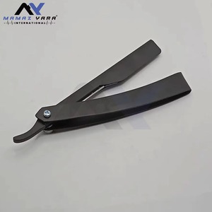 Stainless Steel Cut Throat Barber Shavette <b>Razor</b> Disposable Blade Face Beard Body <b>Bikini</b> Shaving Tool Professional Salon Groom - Product Image 6