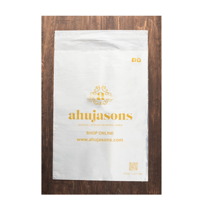 Bolsas de Ropa Biodegradables de Almidón de Maíz con Logotipo Personalizado, a Prueba de Polvo, para Empacar Artículos Pequeños, Cosméticos, con Asa Flexiloop Impresa, PBAT/PLA - Product Image 2