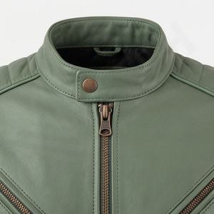 Veste de moto en cuir véritable pour homme de qualité supérieure, nouvelle arrivée, vestes de moto d'hiver, protections amovibles, personnalisables - Product Image 4