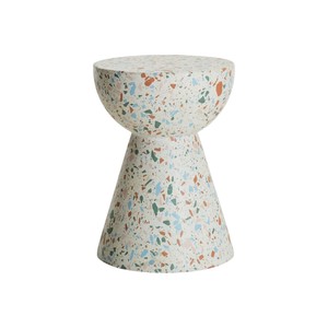 Table d'appoint de luxe en terrazzo de haute qualité, tabouret minimaliste, mobilier de jardin, meilleur choix, table basse d'intérieur et d'extérieur - Product Image 5