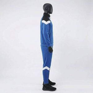 Survêtements de football à fermeture éclair pour enfants et adultes, prix bas, veste et pantalon de football avec logo - Product Image 2