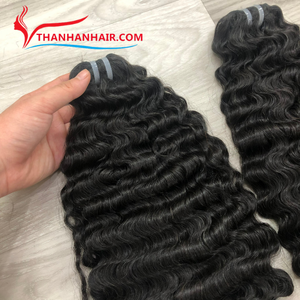 Produit chaud vapeur birman trame bouclée Remy cheveux cheveux humains vietnamiens de haute qualité pas de perte pas d'enchevêtrements - Product Image 6